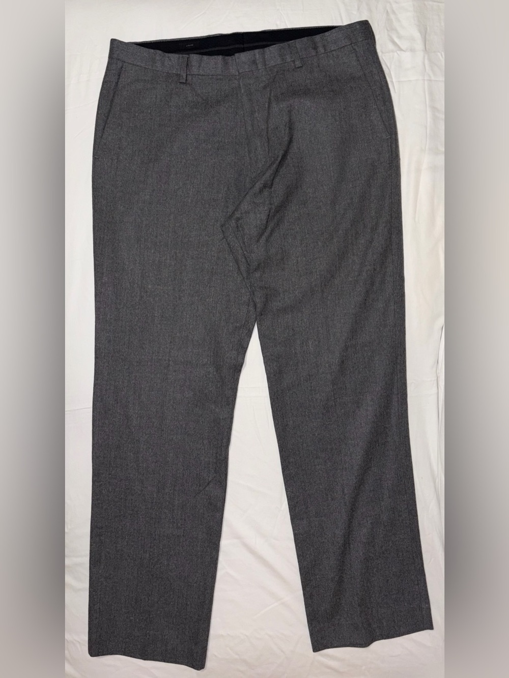 J. Crew Charcoal Dress Pants - 100% Wool - Straight Leg